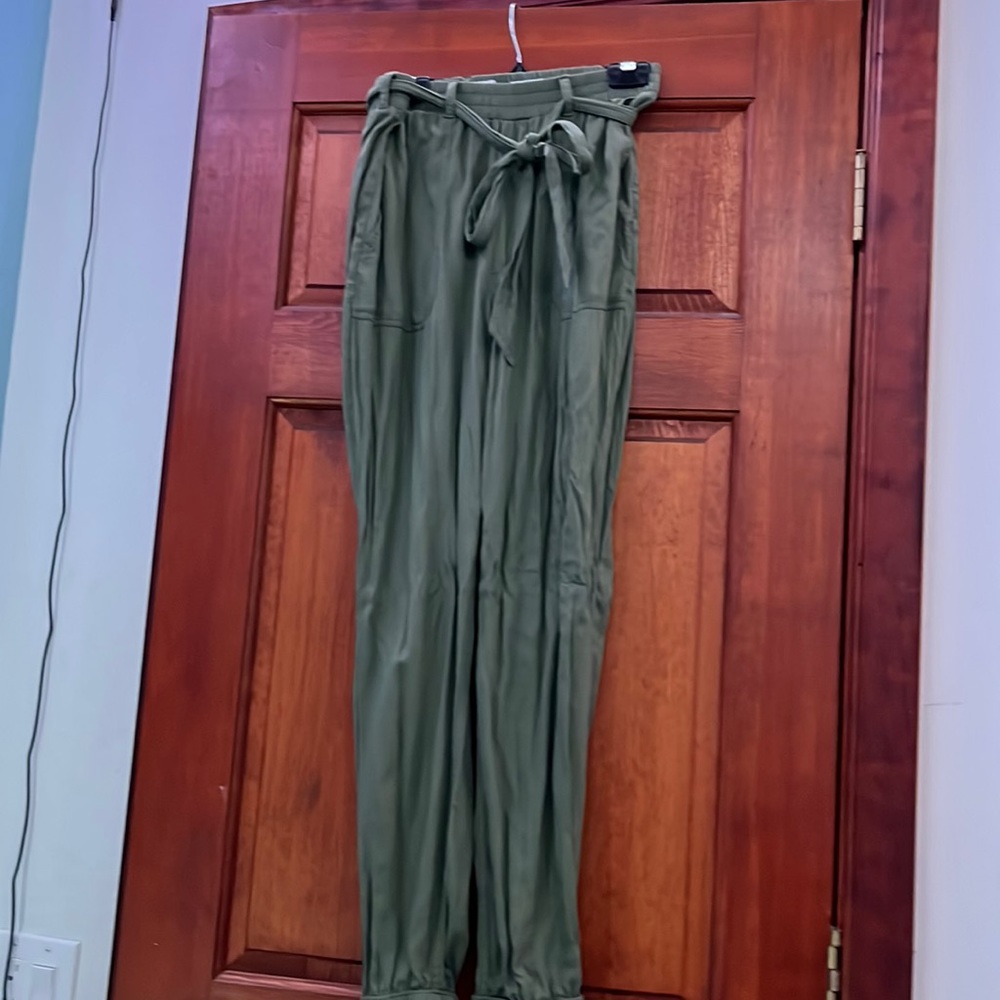 Flowy tie pants